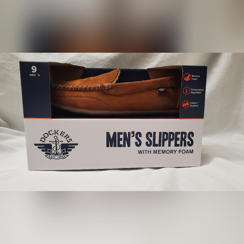 NIB Dockers men's slippers - Picture 3 of 6
